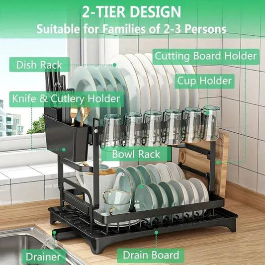 7 Simple Ways to Maximize Your Kitchen Space with Sustainable Dish Rack Solutions