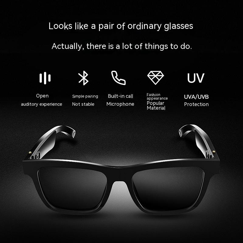 Meta Smart glasses Black Technology Headset Bluetooth Sunglasses